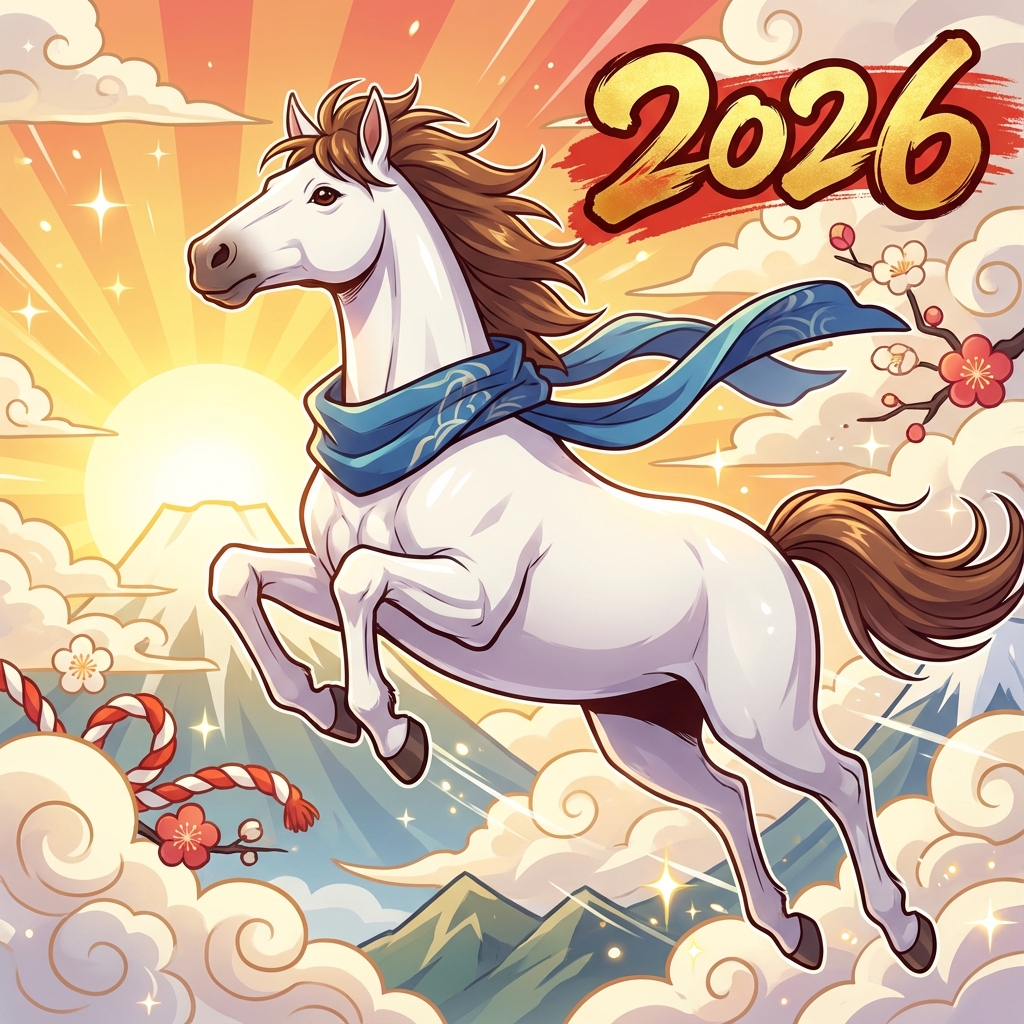 【2026年】あけましておめでとうございます！今年は「AI×創造」で駆け抜ける1年に