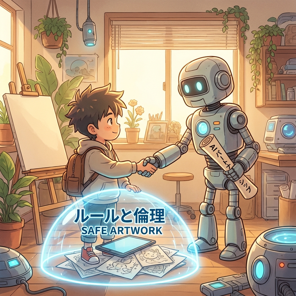 【2025年版】子供に教えたい「AI倫理」と「著作権」 親の心得