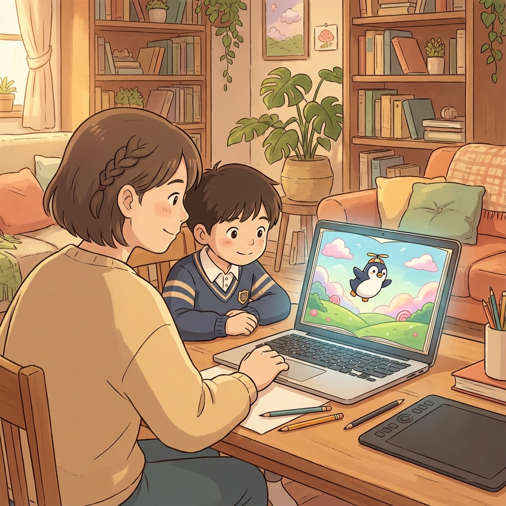 【Gemini活用】「Storybook」なら一発！親子でAI絵本を作る一番簡単な方法