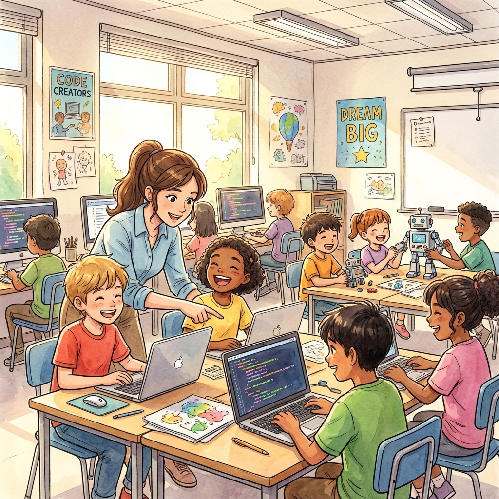 【2025年】小学生プログラミング教室おすすめ比較！オンライン vs 通学の選び方