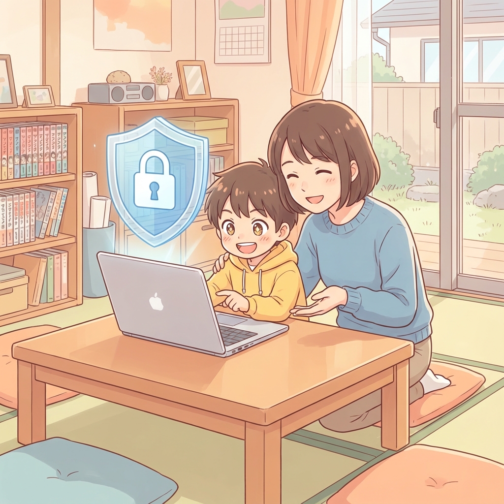 「子供がパソコンを使ってくれない」時の対処法＆最低限やるべきセキュリティ設定